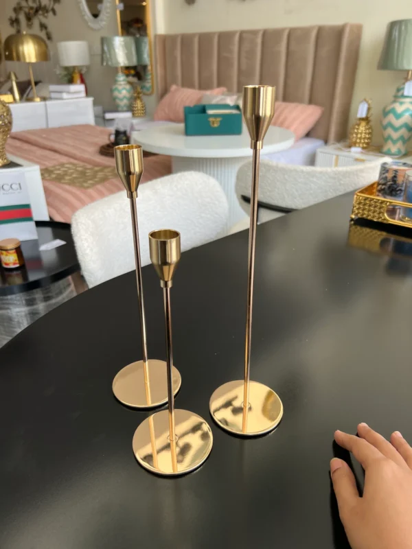 Set of 3 candle stand 003 - Image 4