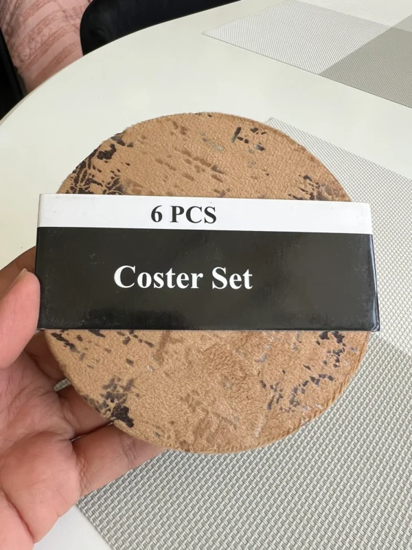 Velvet Tea Coaster Round 007