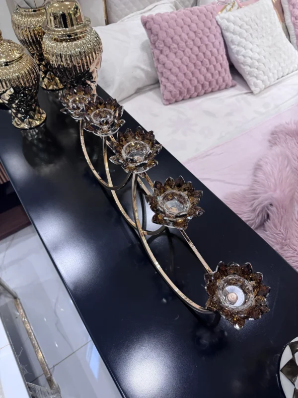 Glass candle stand 01 - Image 2