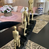 Chaircase with Man Sculpture 03