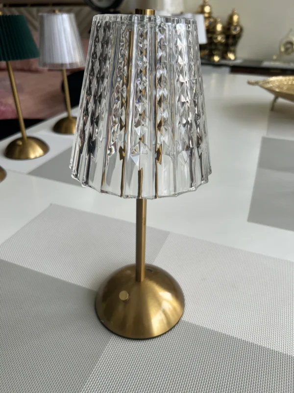 Crystal Led Rechargeable lamp 01