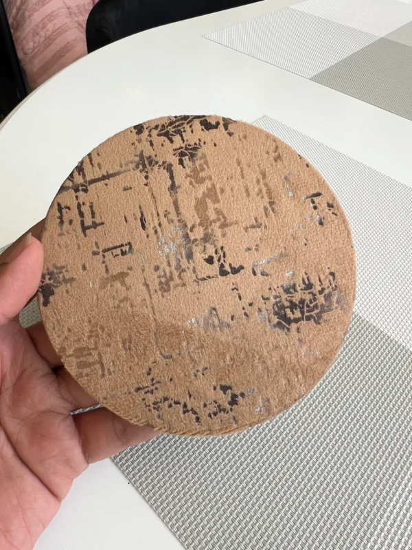 Velvet Tea Coaster Round 007 - Image 2