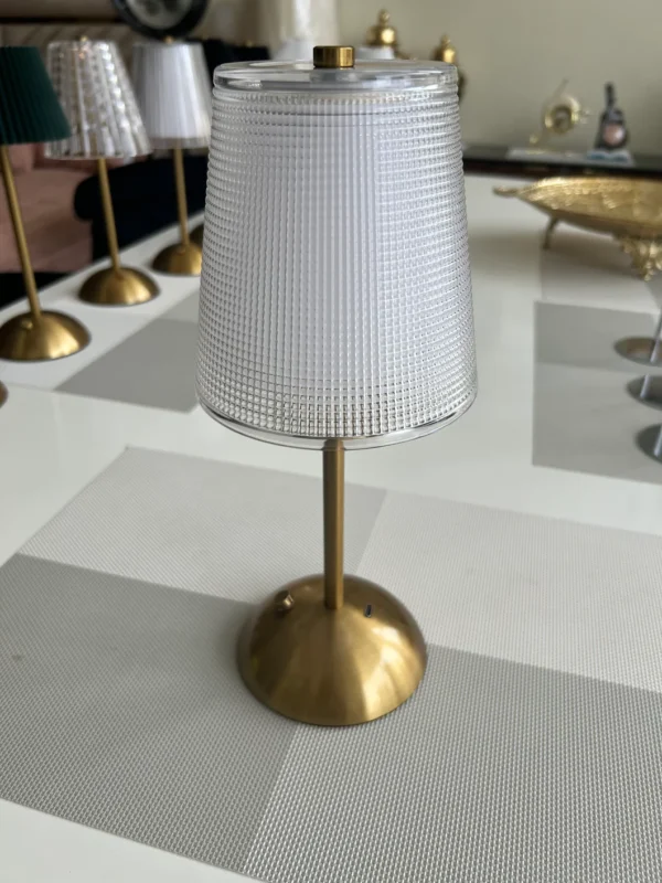 Crystal Led Rechargeable lamp 03