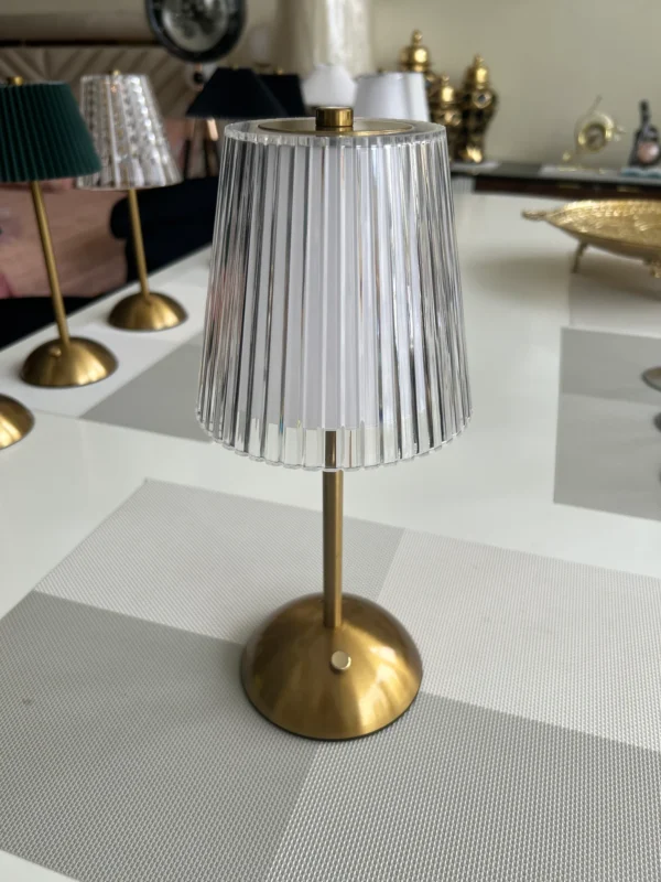 Crystal Led Rechargeable lamp 02
