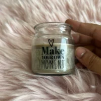 Motivational Quote Candle