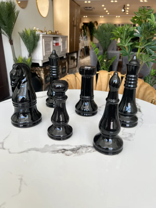 Black Chess 6 piece
