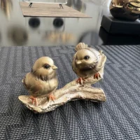 Gold Birds on branch