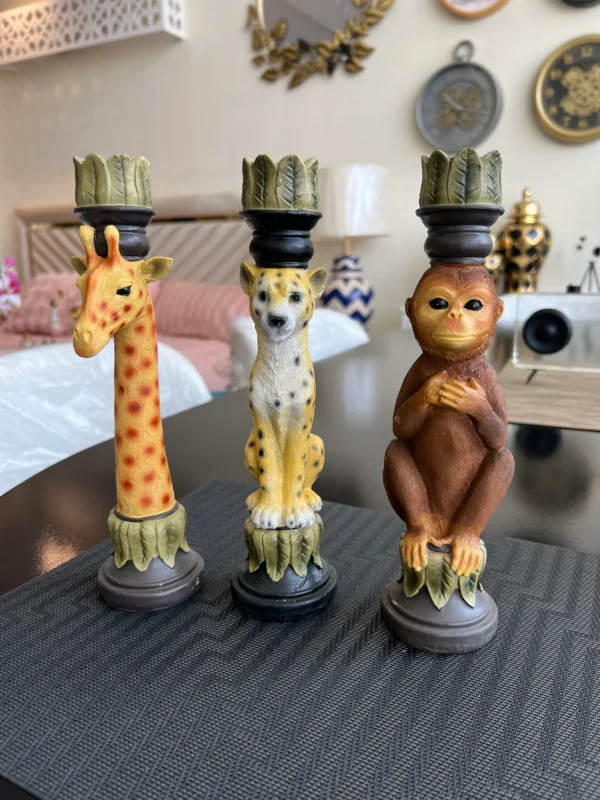 Animal Candle Stands - Image 2