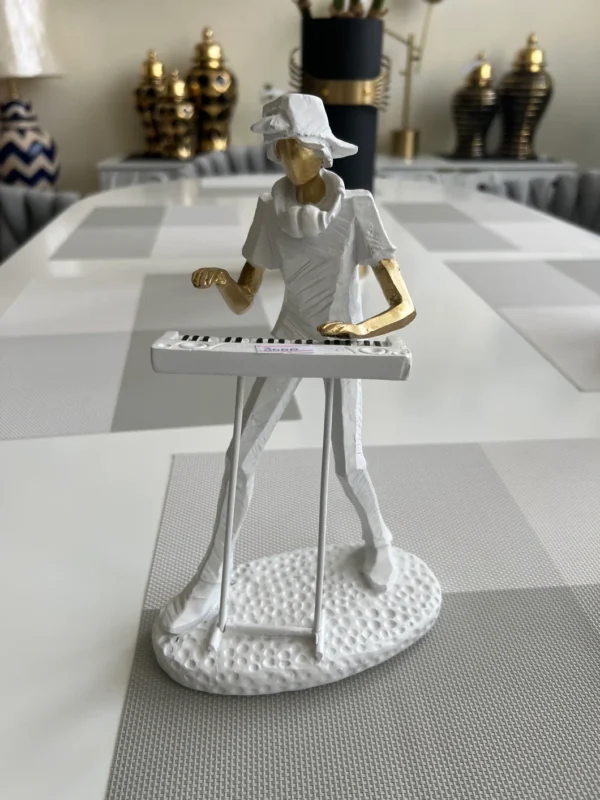 Piano Player Sculpture