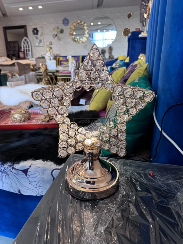 Crystal star lamp