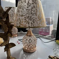 Table lamp crystal 01