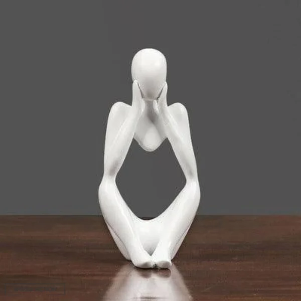 Thinking abstract sculpture set of 3 - Image 6