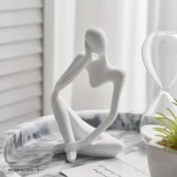 Thinking abstract sculpture set of 3